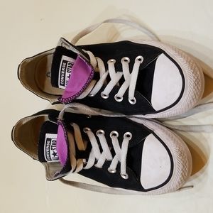 Converse All Star Sneakers Black, 8, 39